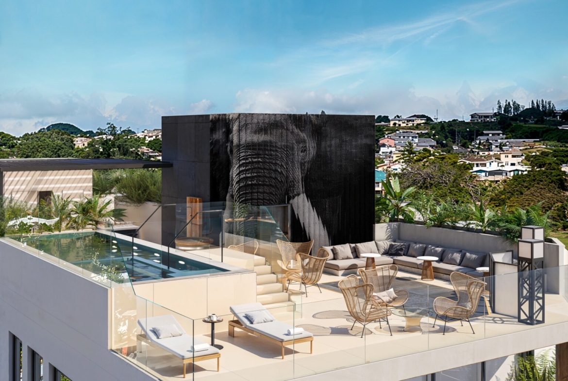 1 Dolce Vita Rooftop Lounge and Balcony below