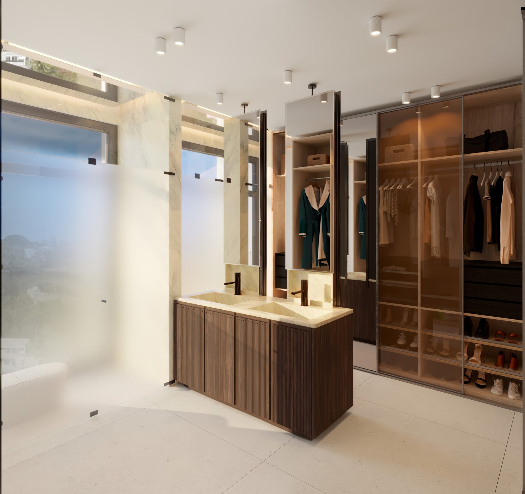 1.2 Dolce Vita Bathroom and clothes closet 1.2 Dolce Vita Bathroom and clothes closet