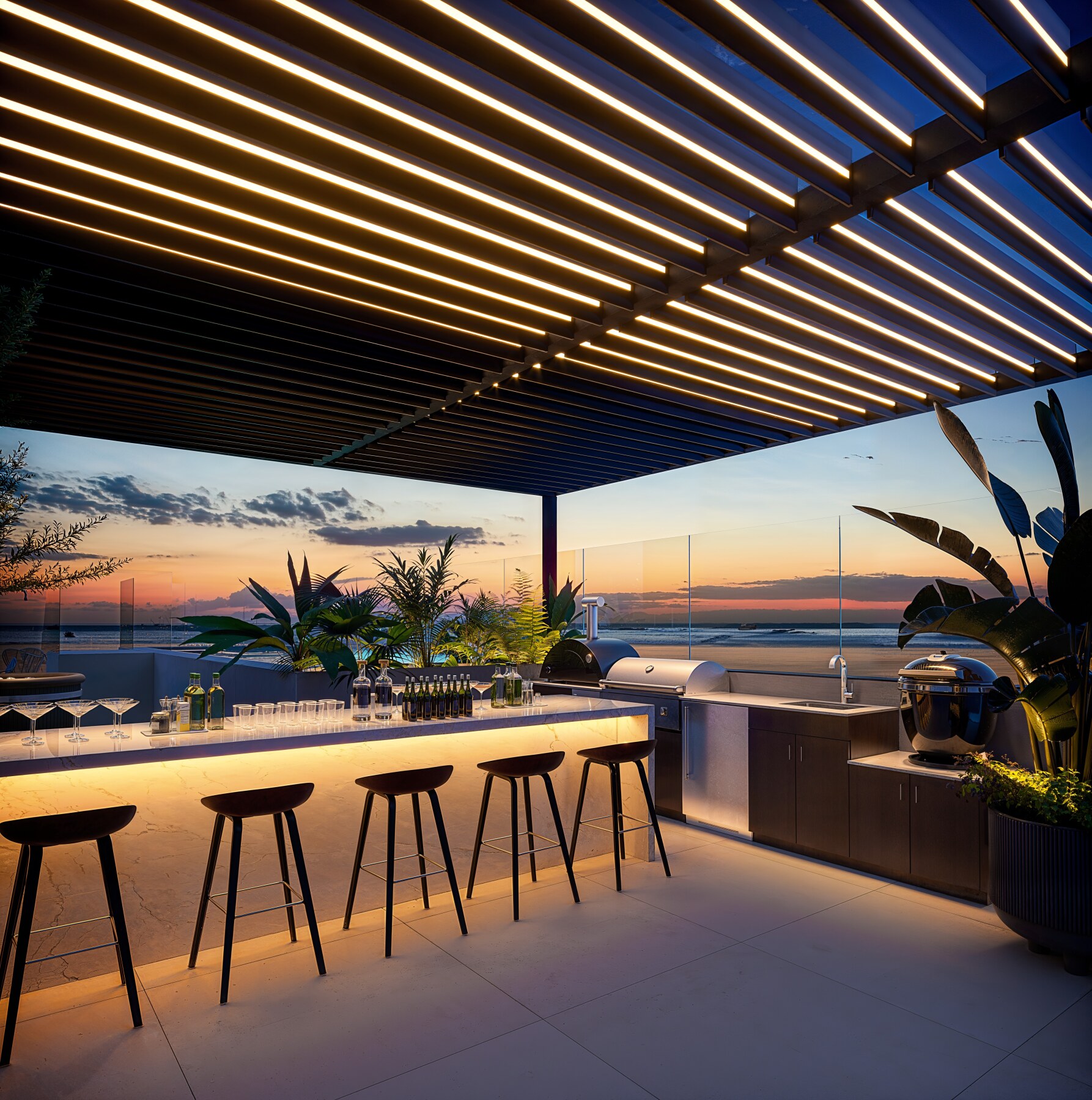 2 Dolce Vita Rooftop Lounge Bar at Sunset 2 Dolce Vita Rooftop Lounge Bar at Sunset