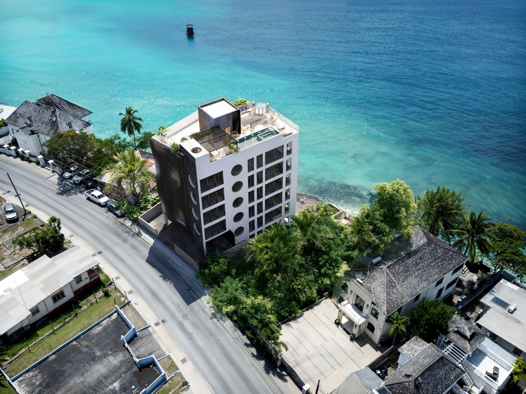 3 Dolce Vita Aerial View of Building from the North 3 Dolce Vita Aerial View of Building from the North