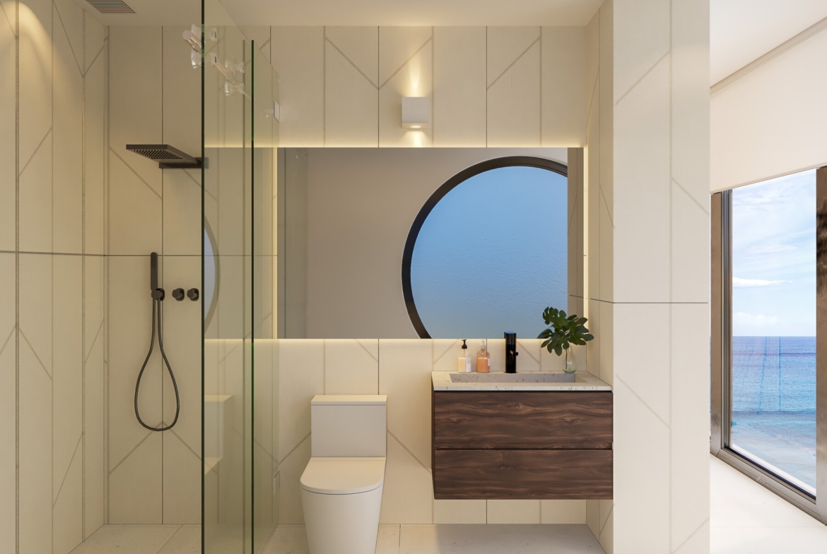 3.2 Dolce Vita Shower room with sea view