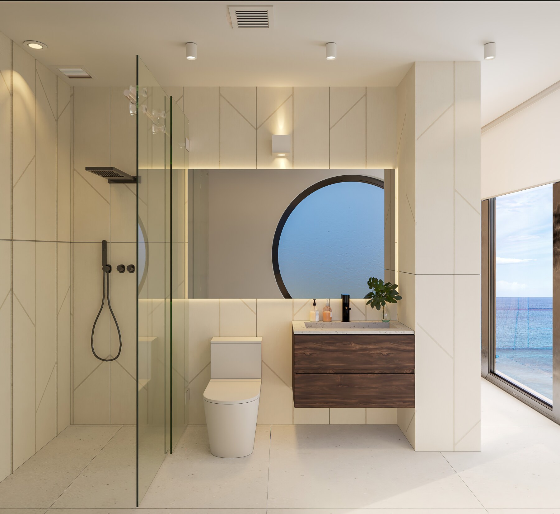 3.2 Dolce Vita Shower room with sea view 3.2 Dolce Vita Shower room with sea view