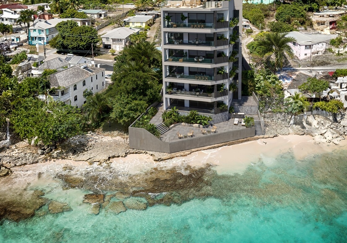 5 Dolce Vita View of Building from the Ocean