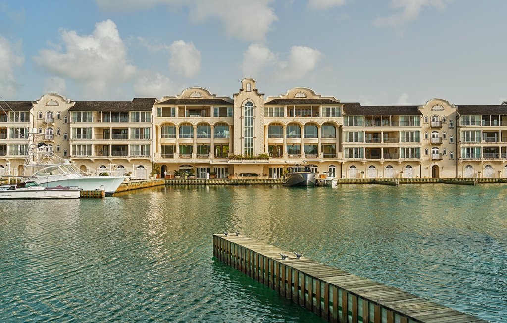 Pendry Residences Barbados Elevation from marina