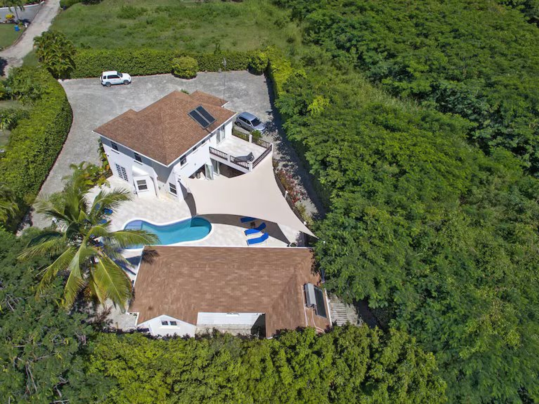 Polamar gardens aerial view Polamar gardens aerial view