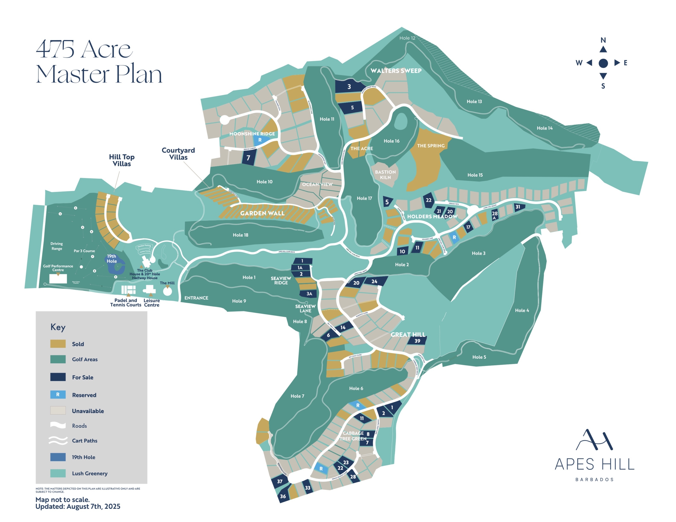 Apes Hill Map Aug7 1